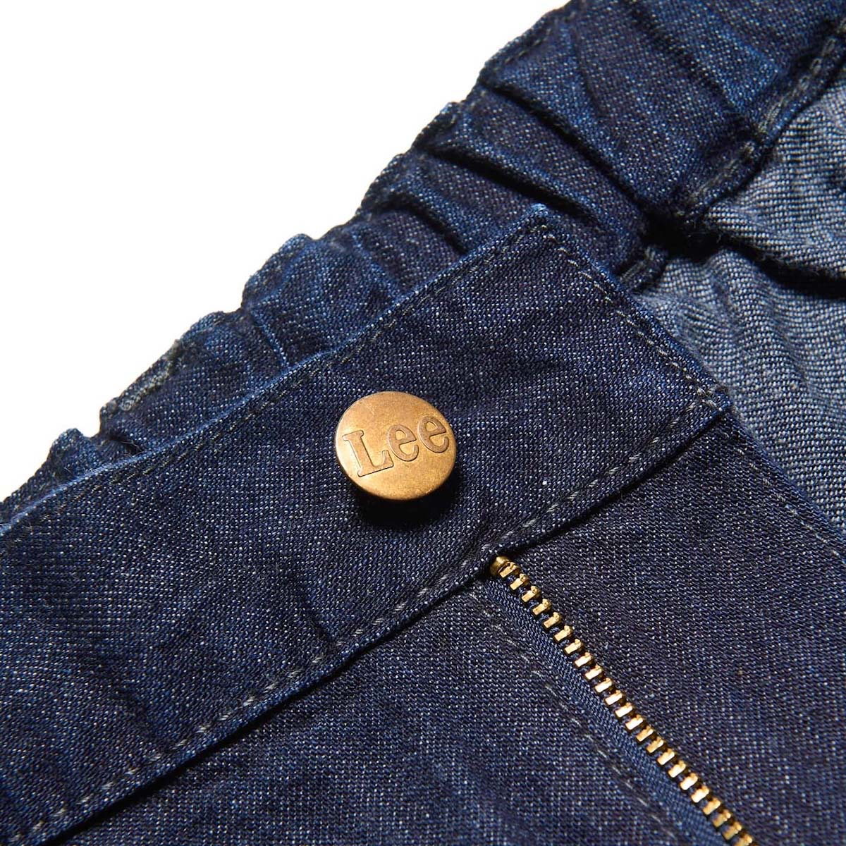 SOPHNET.  / Lee DUNGAREES SHIRRING SLACKS (Indigo) ボタン